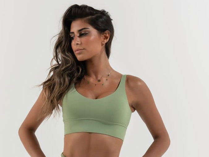Mint Tyson Sports Bra